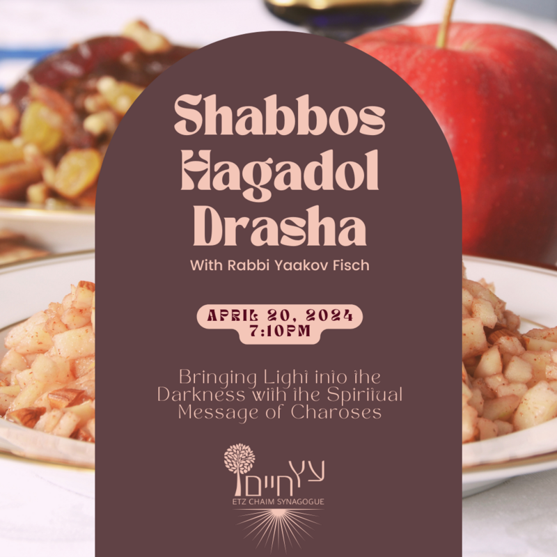 Banner Image for Shabbos Hagadol Drasha