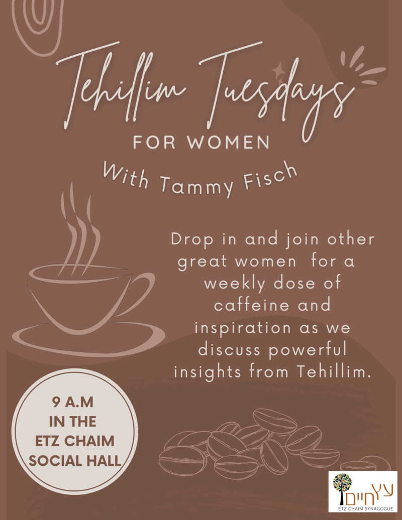 Banner Image for Tehillim Tuesday Class
